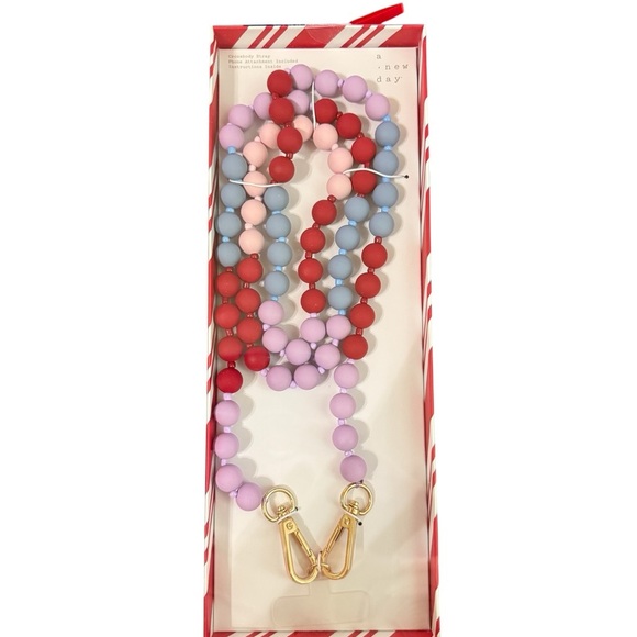 A New Day Beaded Crossbody Phone Strap with Attachment - Picture 2 of 2
